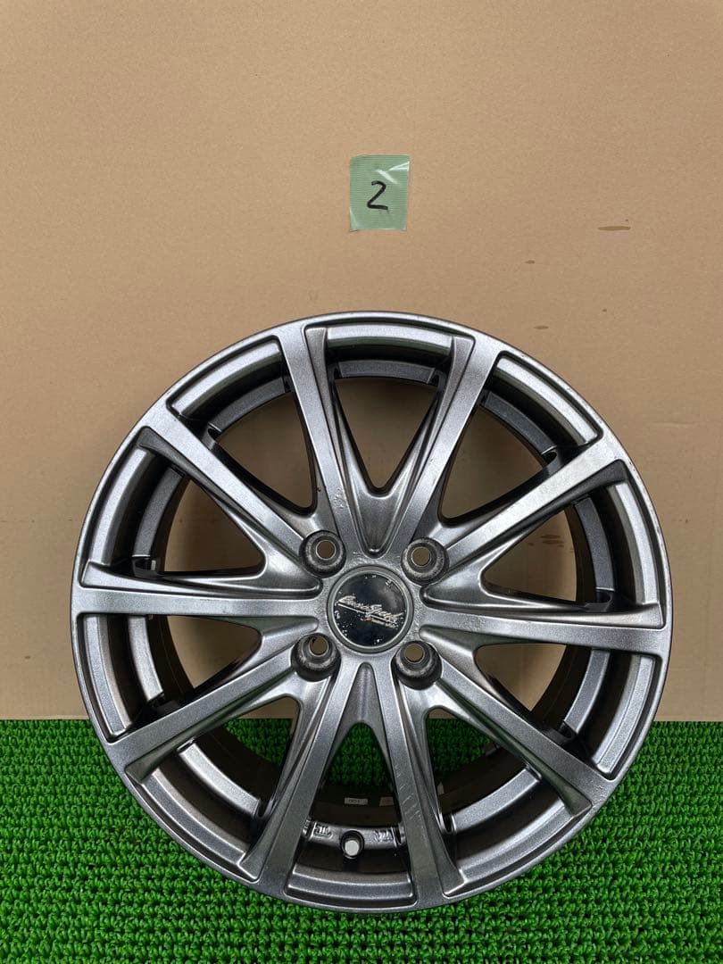 15インチ シルバー アルミホイール 4本セット　5.5J