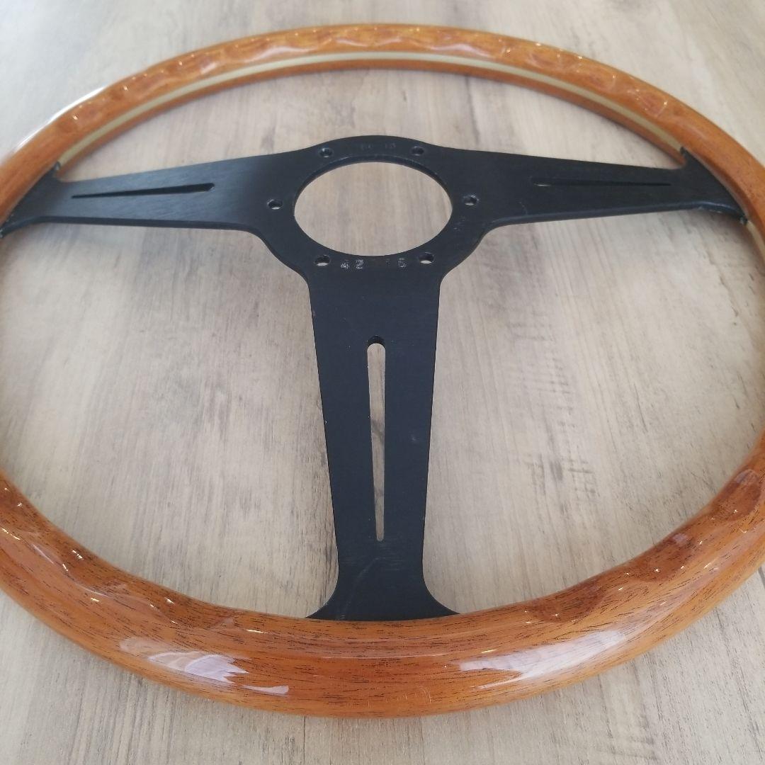 NARDI☆ナルディクラシックウッドブラックスポーク/N122 36Φ - メルカリ