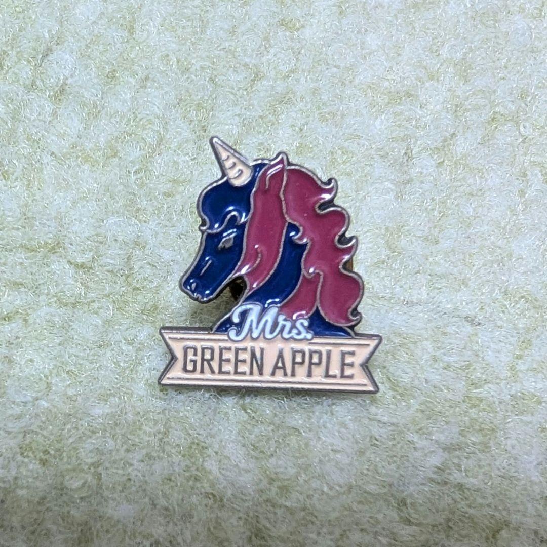 Mrs. GREEN APPLE エデンの園 ユニコーンピンバッジ - メルカリ