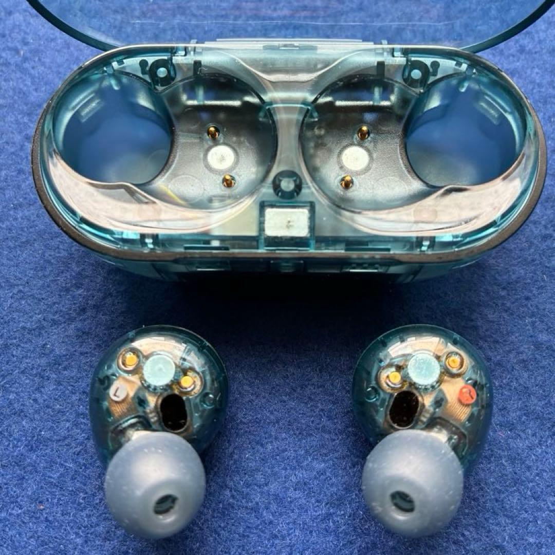 美品動作品】SONY WF-C710N グラスブルー スケルトン 2025年製 - メルカリ