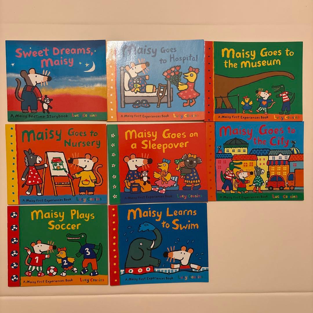 Maisyメイシーちゃん英語絵本8冊セット-2 音声付き - メルカリ