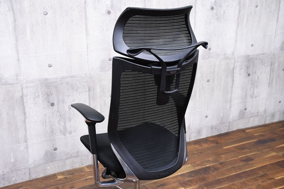 EFK37 オカムラ バロンチェア CP82BR ブラック デスクチェア - メルカリ