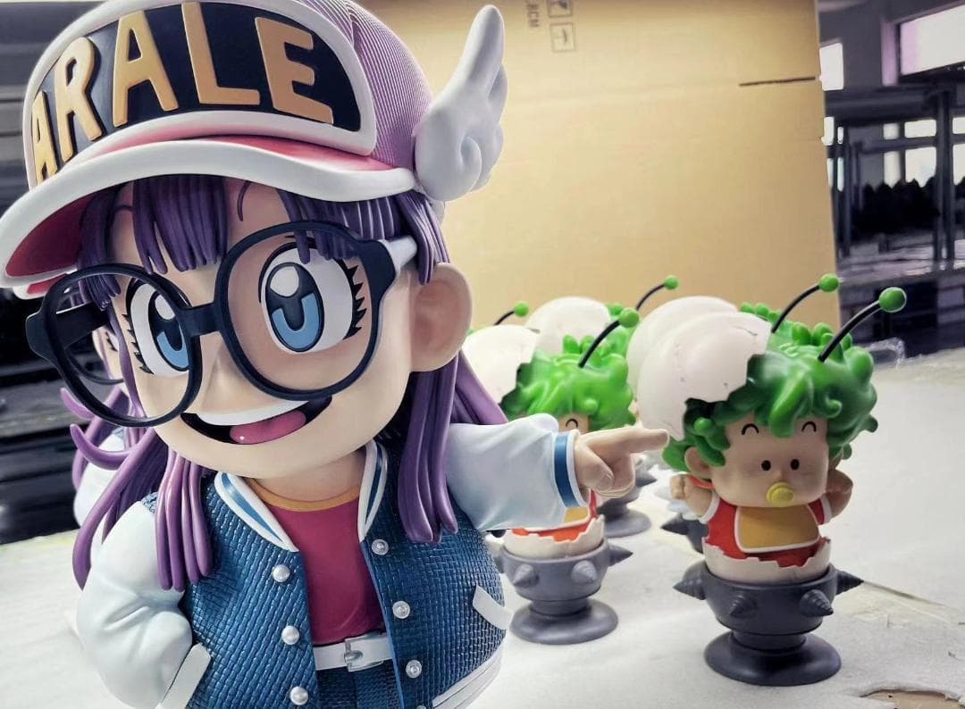 Dr.スランプ アラレちゃん 則巻ガジラ セット ガレージキット