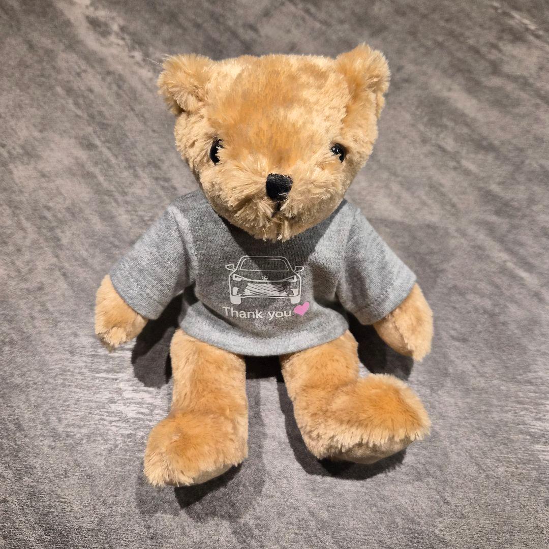 クマぬいぐるみ Thank you レクサスベア LEXUS 【新品 美品】 - メルカリ
