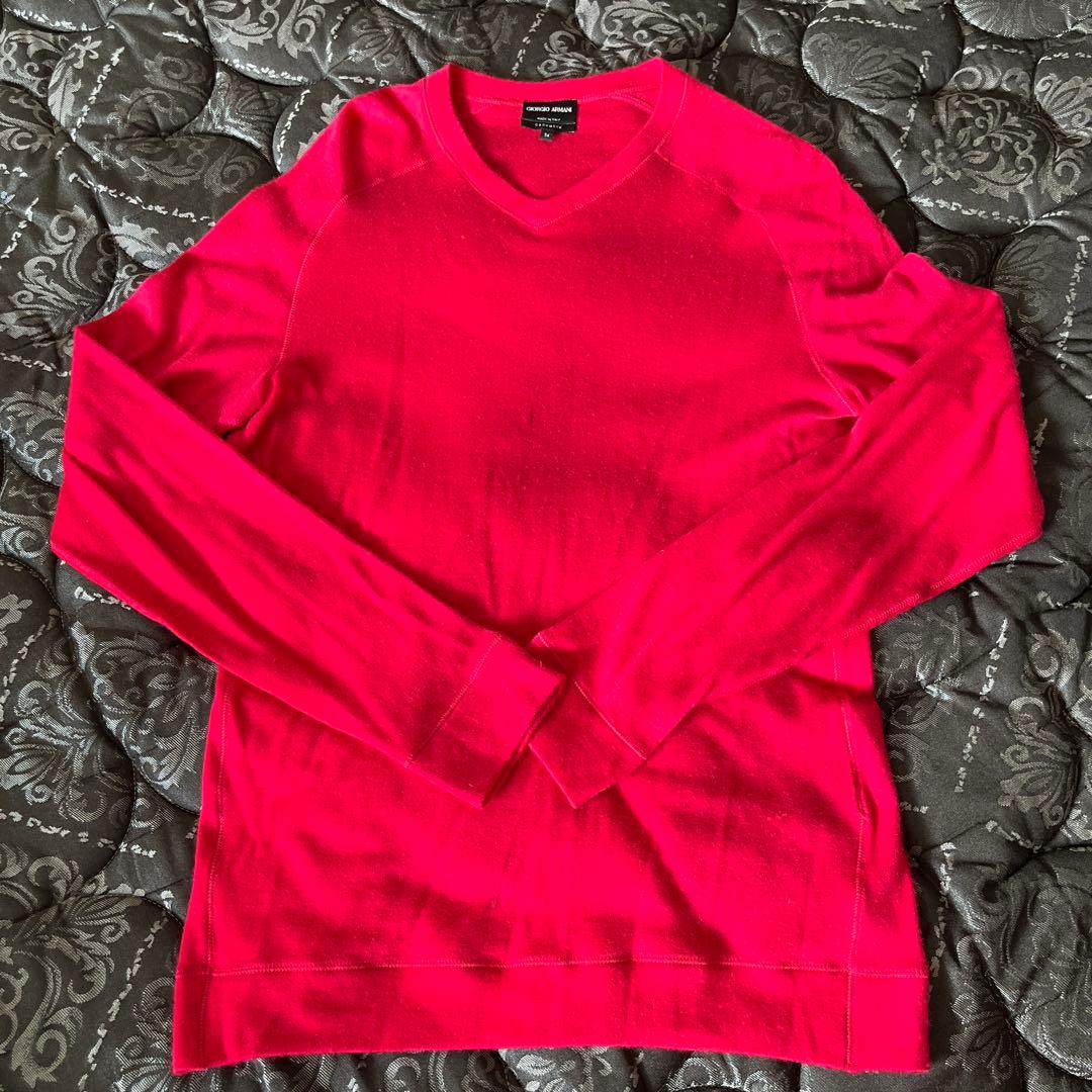 アルマーニ　カシミアセーター Giorgio Armani カシミア セーター | ブルー | FARFETCH JP