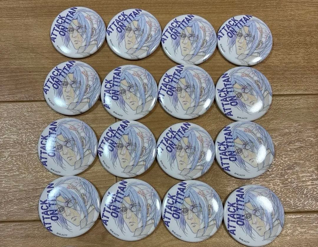 進撃の巨人 ハンジ Key:prime 缶バッジ WIT STUDIO 激動 進撃の巨人 ハンジ Key:prime 缶バッジ WIT STUDIO 激動 - メルカリ