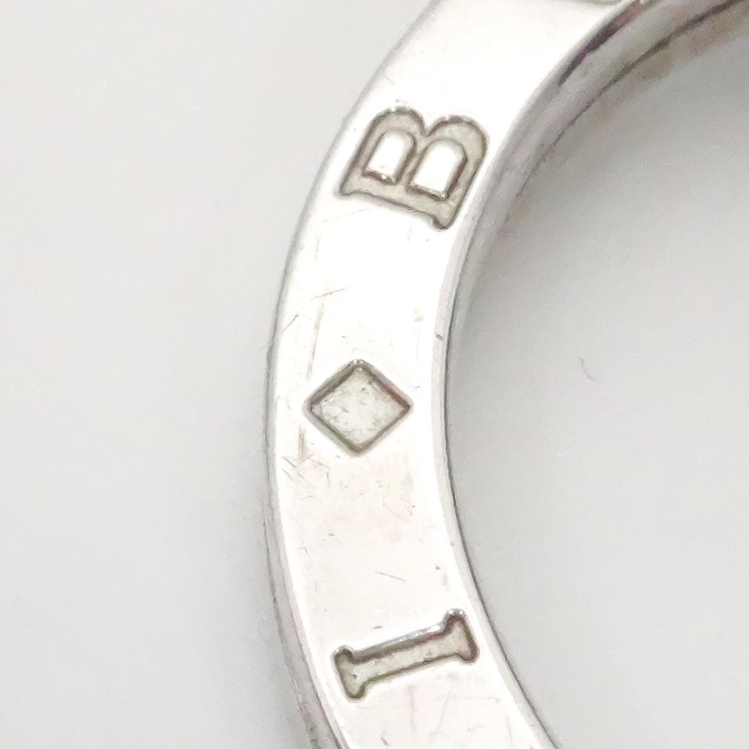 箱・革紐付き】BVLGARI ブルガリ キーリング ネックレス シルバー925