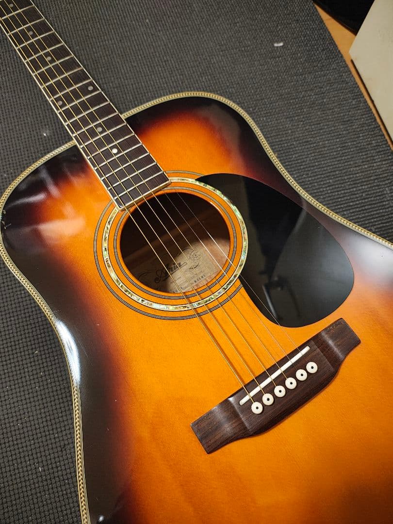 Aria単板トップ ADW-380BS/トーチインレイ - メルカリ