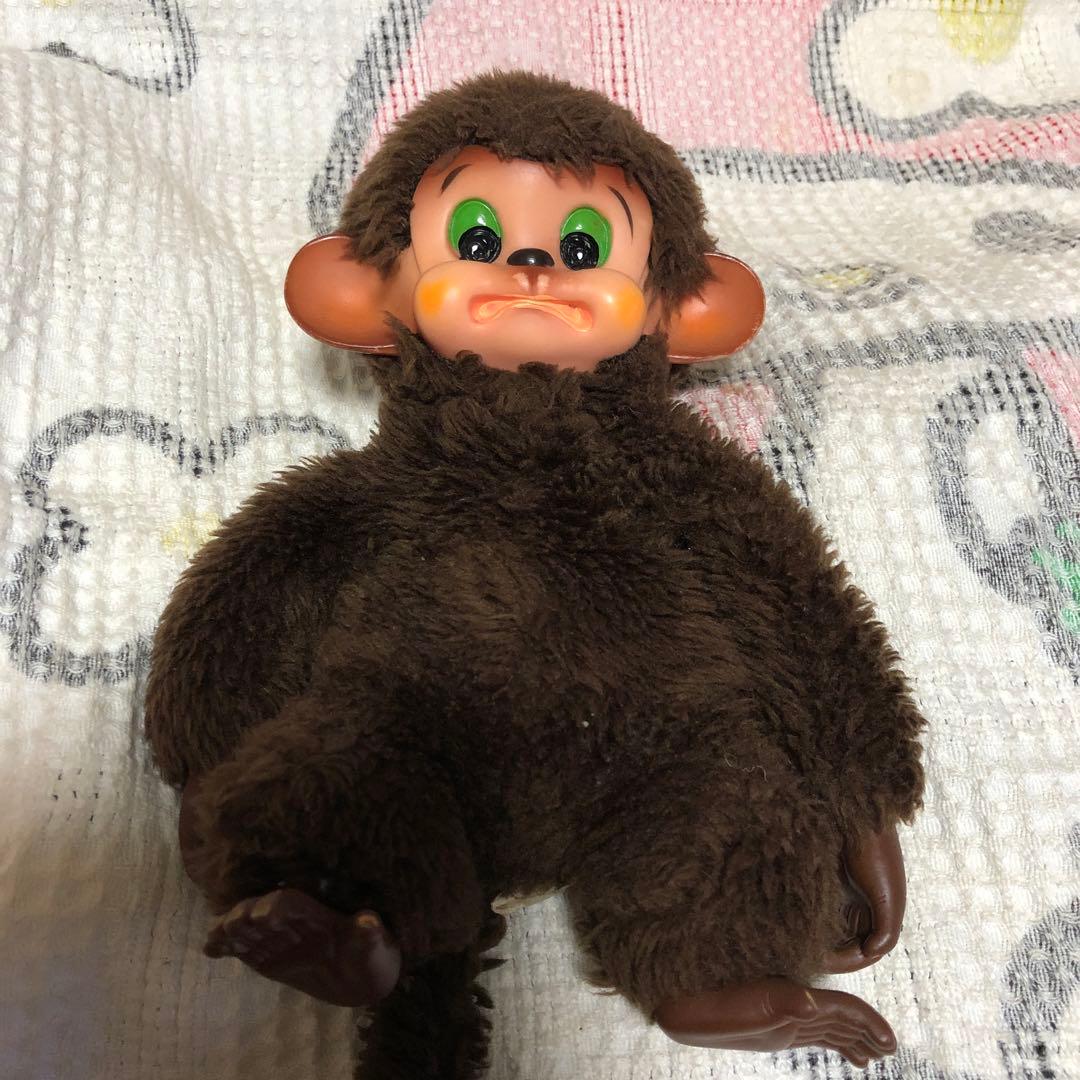 昭和レトロ ヴィンテージ セキグチ製 ラブラブ サル ぬいぐるみ 人形