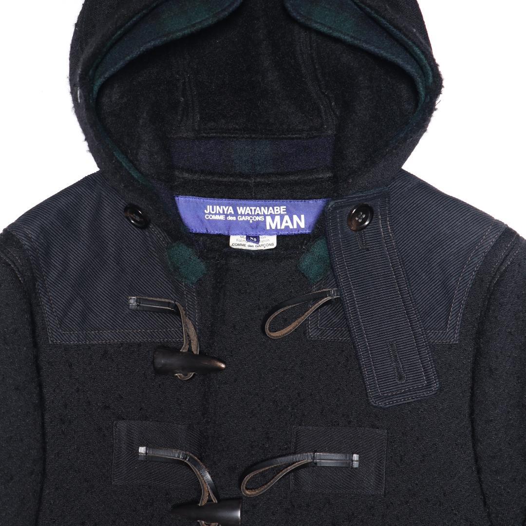 コムデギャルソン ジュンヤワタナベ マン11AWモヘヤ混ウール ダッフル