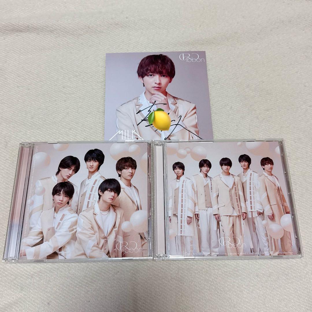 M!LK Ribbon 初限AB盤 吉田ジャケット GIOLICAツイードBIGジャケット（ノーカラージャケット）｜journal