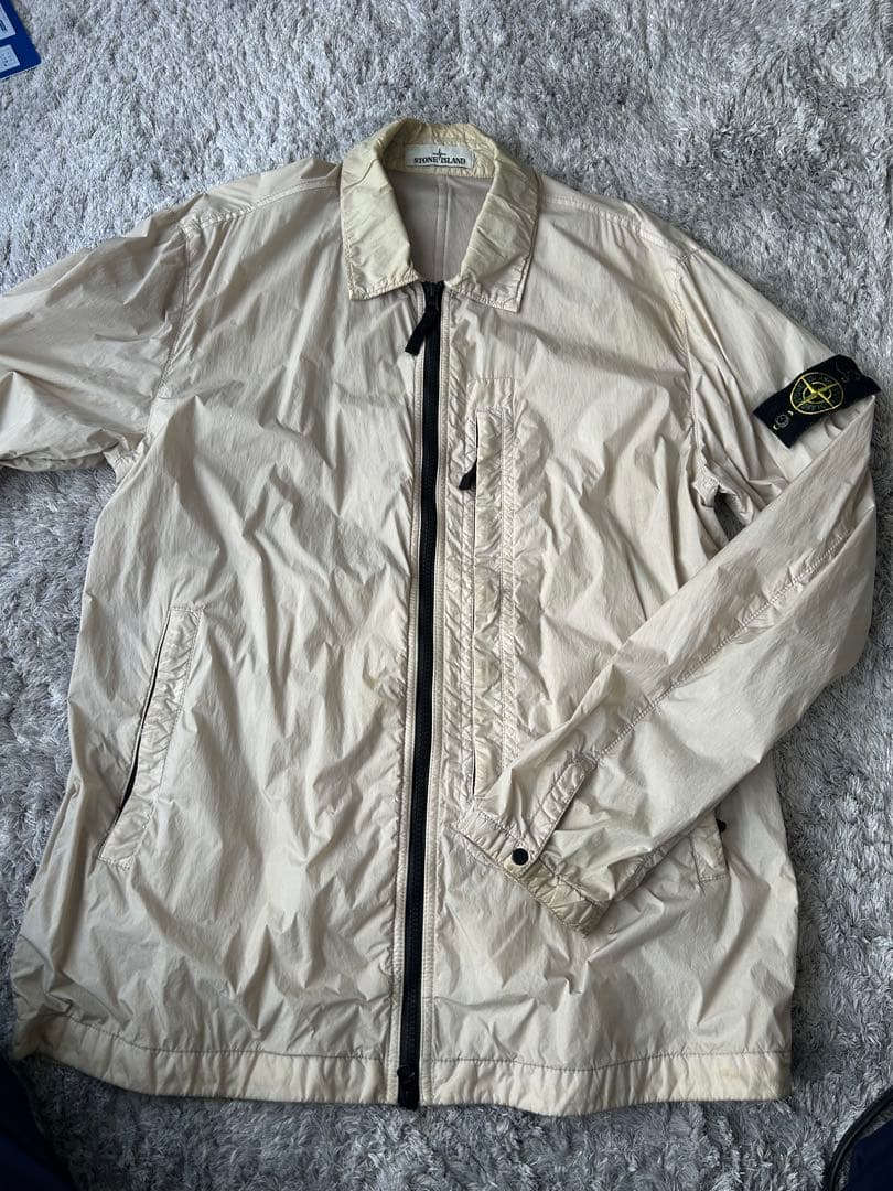 即発送 値下げ可能！STONE  ナイロンジャケット STONE ISLAND - 【残りわずか】CUPRO NYLON-TC_ GARMENT DYED