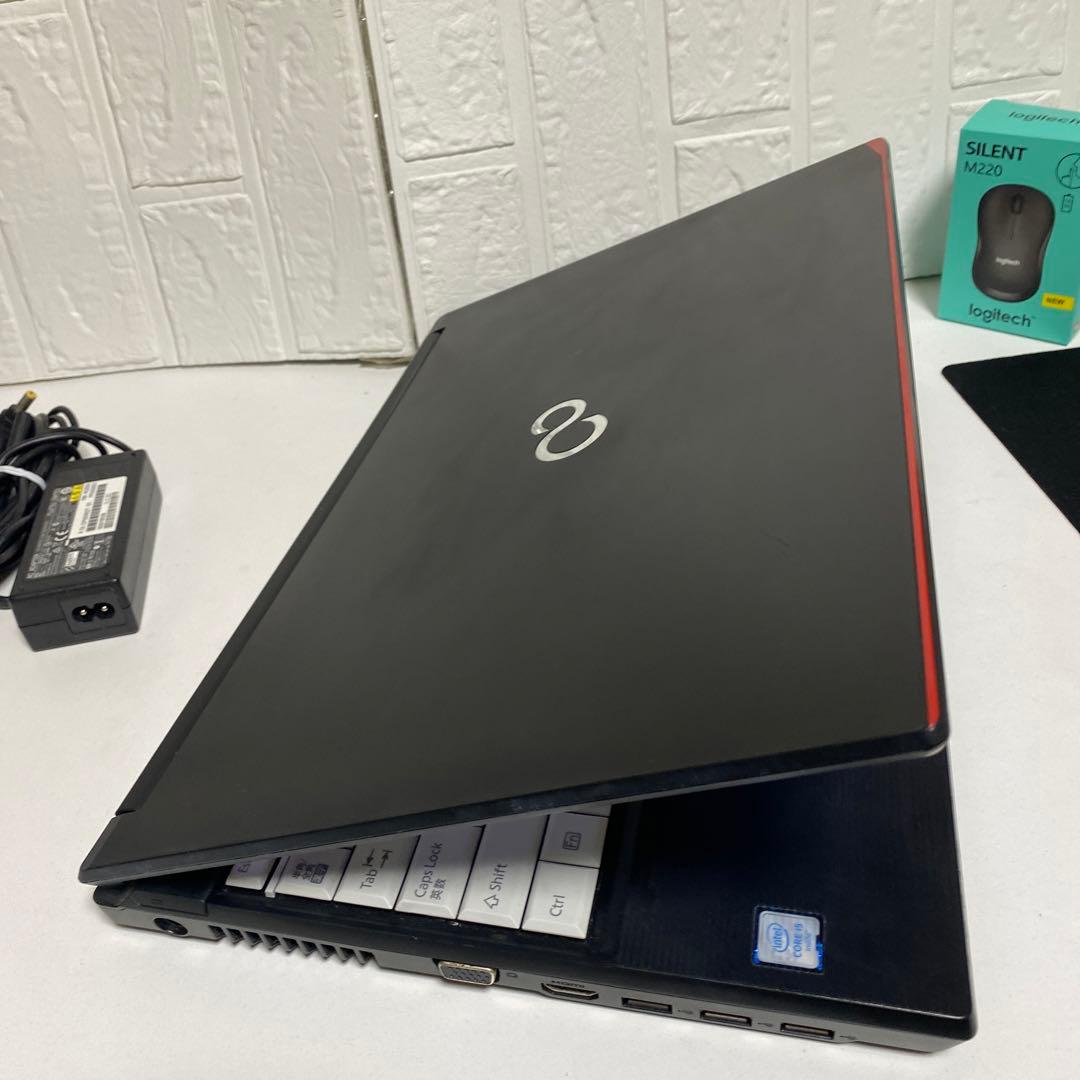 Windows11 オフィス付き Corei5 SSD 512GB 美品 富士通