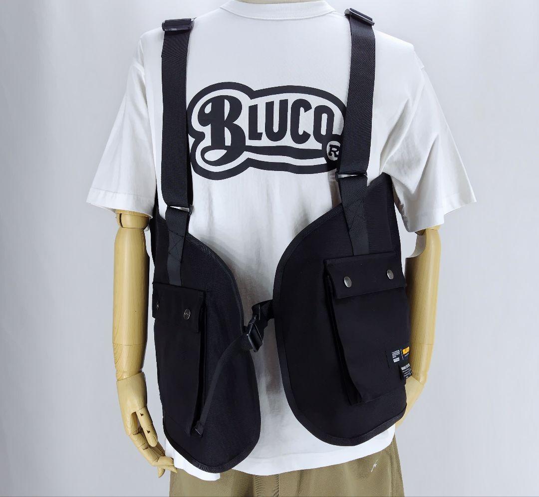 BLUCOブリックナイロン ユーティリティーベスト(BLK)サイズF - メルカリ