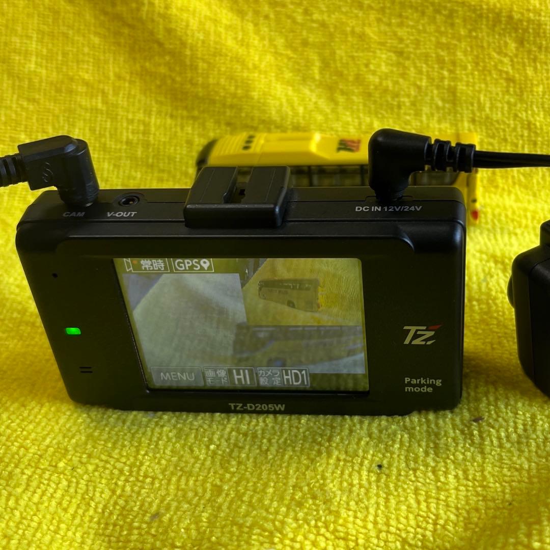 ☆美品☆整備品☆内蔵電池交換済☆ セルスターTZ-D205W 64GBSDカード