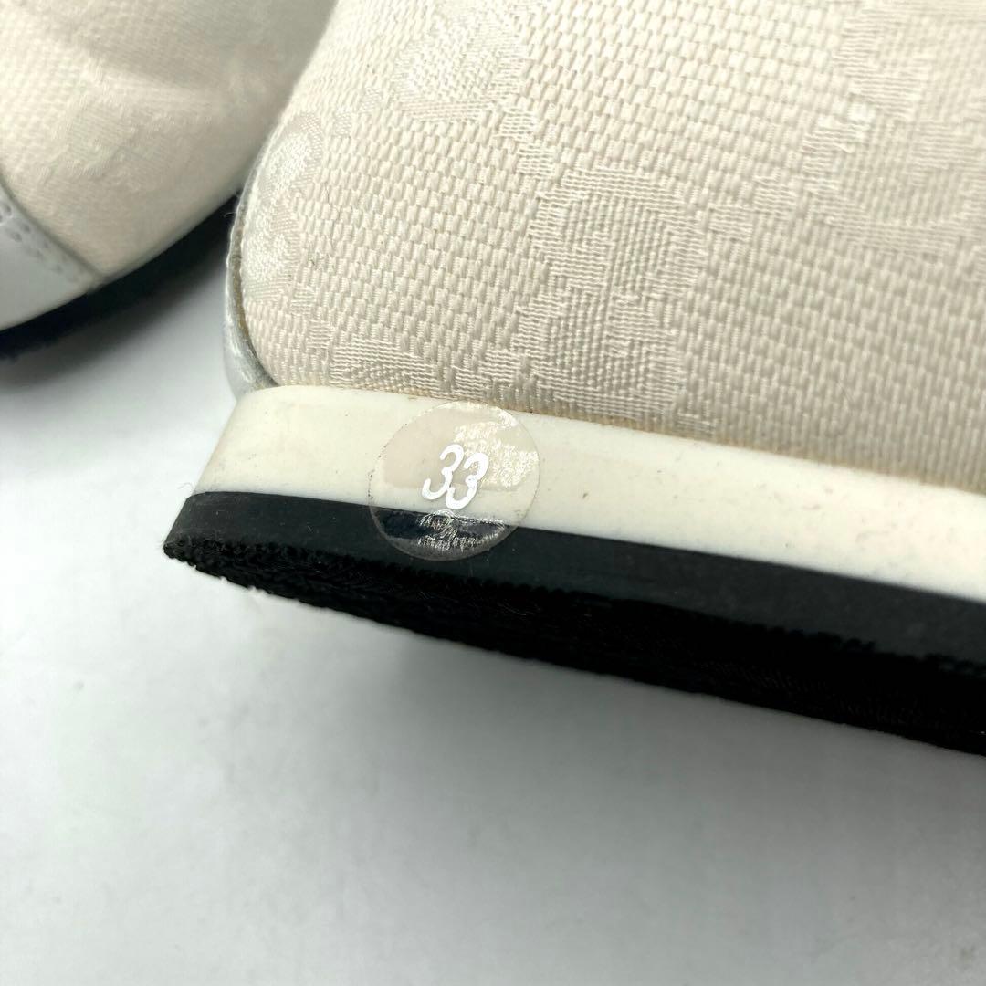 新品✨ ジュニア GUCCI 【20.0cm】 シェリーライン シマ GG