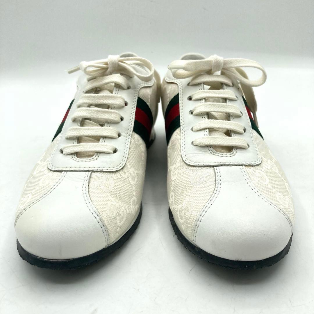 新品✨ ジュニア GUCCI 【20.0cm】 シェリーライン シマ GG