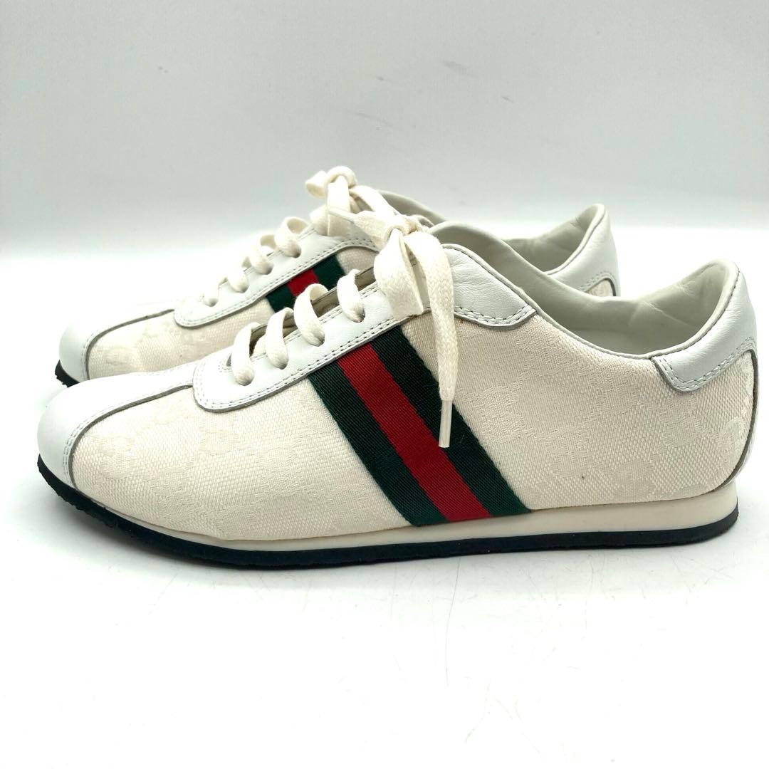 新品✨ ジュニア GUCCI 【20.0cm】 シェリーライン シマ GG