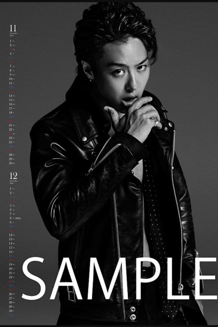 EXILE TAKAHIRO The VISIONALUXアルバム特典カレンダー - メルカリ