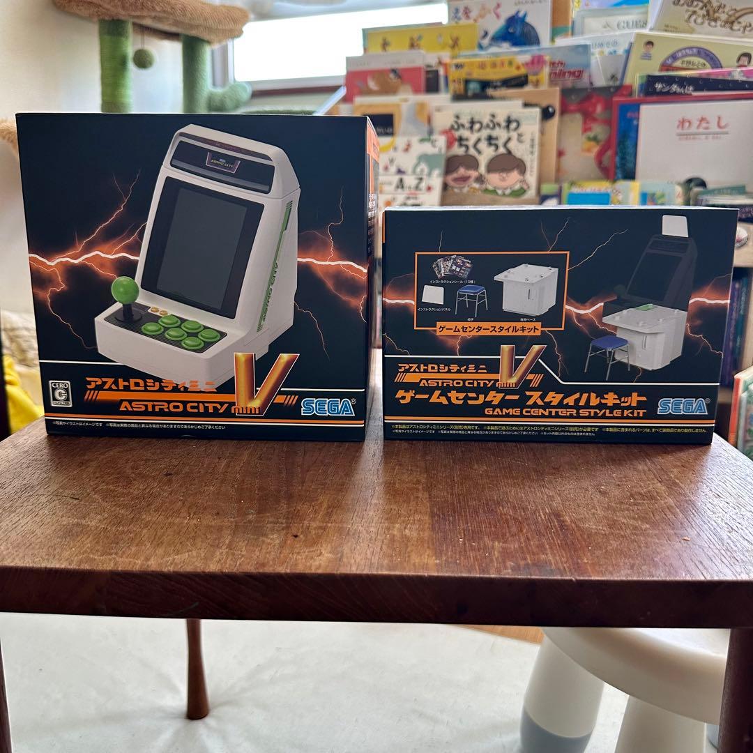 新品未使用未開封】アストロシティミニV ゲームセンタースタイルキット
