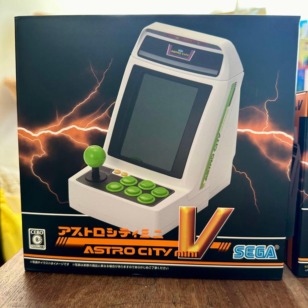 新品未使用未開封】アストロシティミニV ゲームセンタースタイルキット