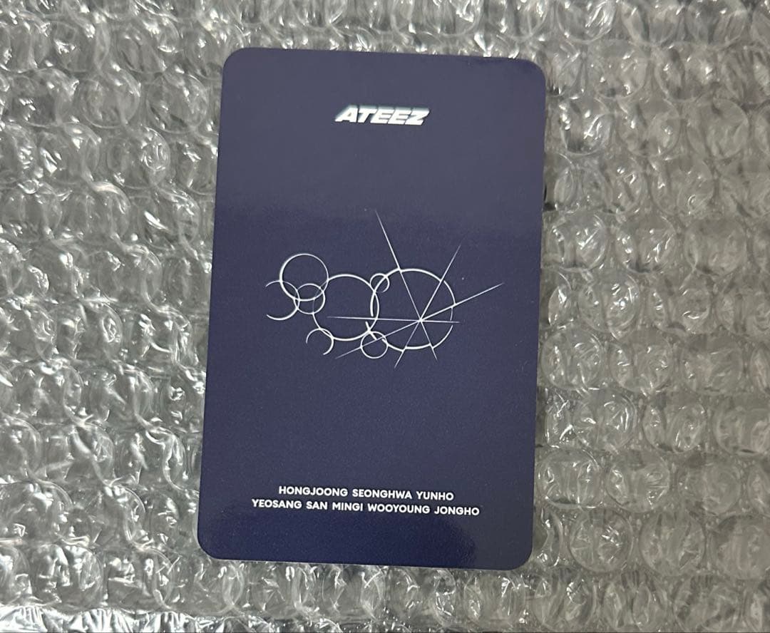 ateez ソンファ adrenaline サノク トレカ - メルカリ