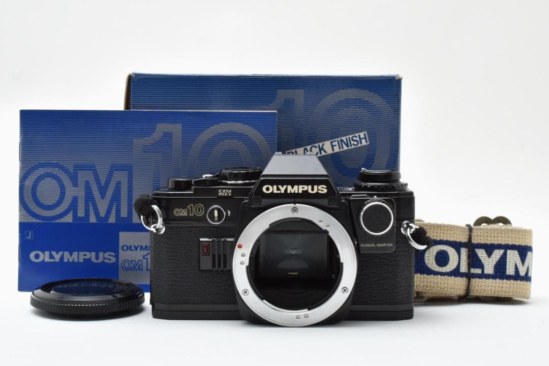 ☆モルト貼り替え済・超美品☆ オリンパス OM10 ボディ 箱付き #19983