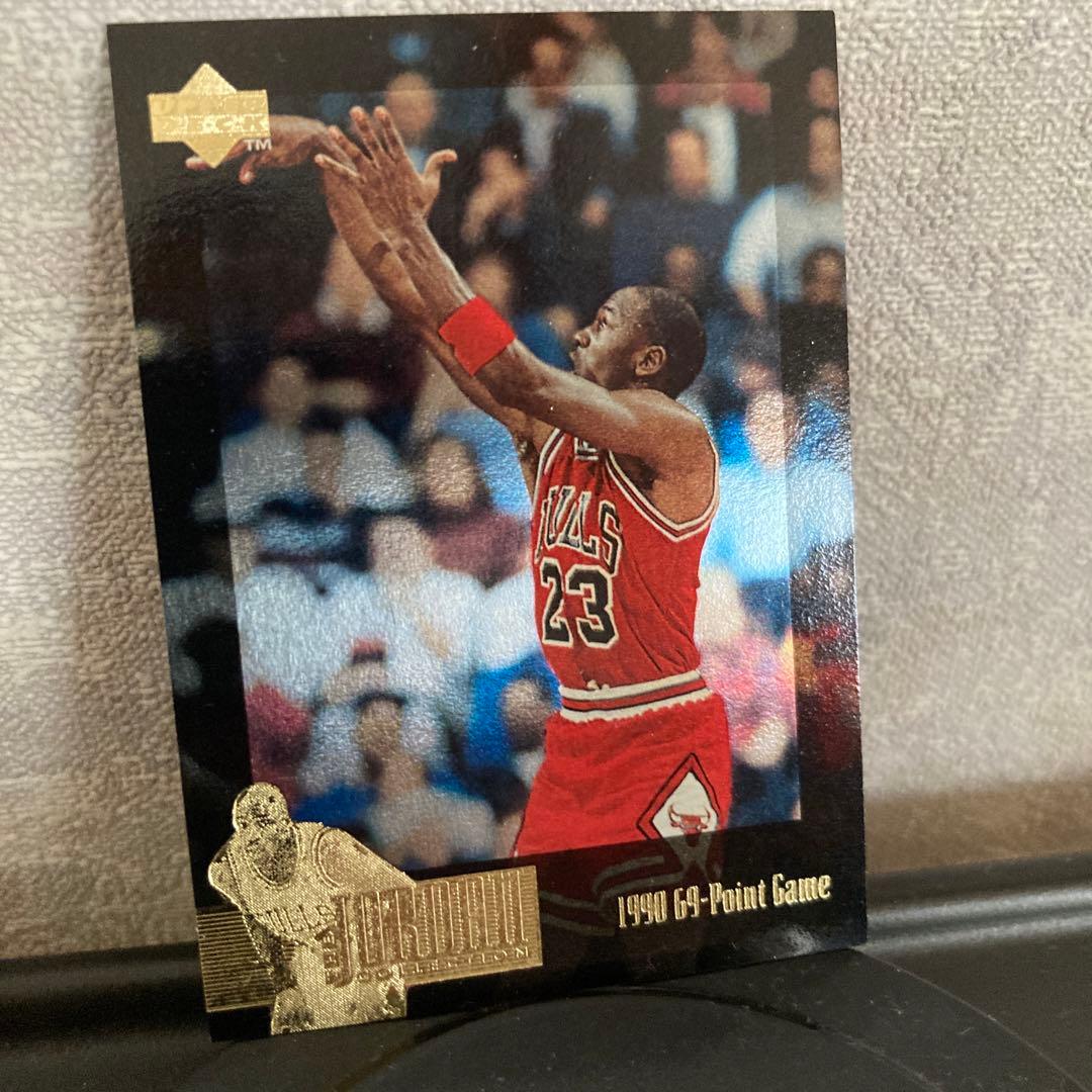 アッパーデック NBA シカゴブルズ マイケルジョーダン カード - メルカリ