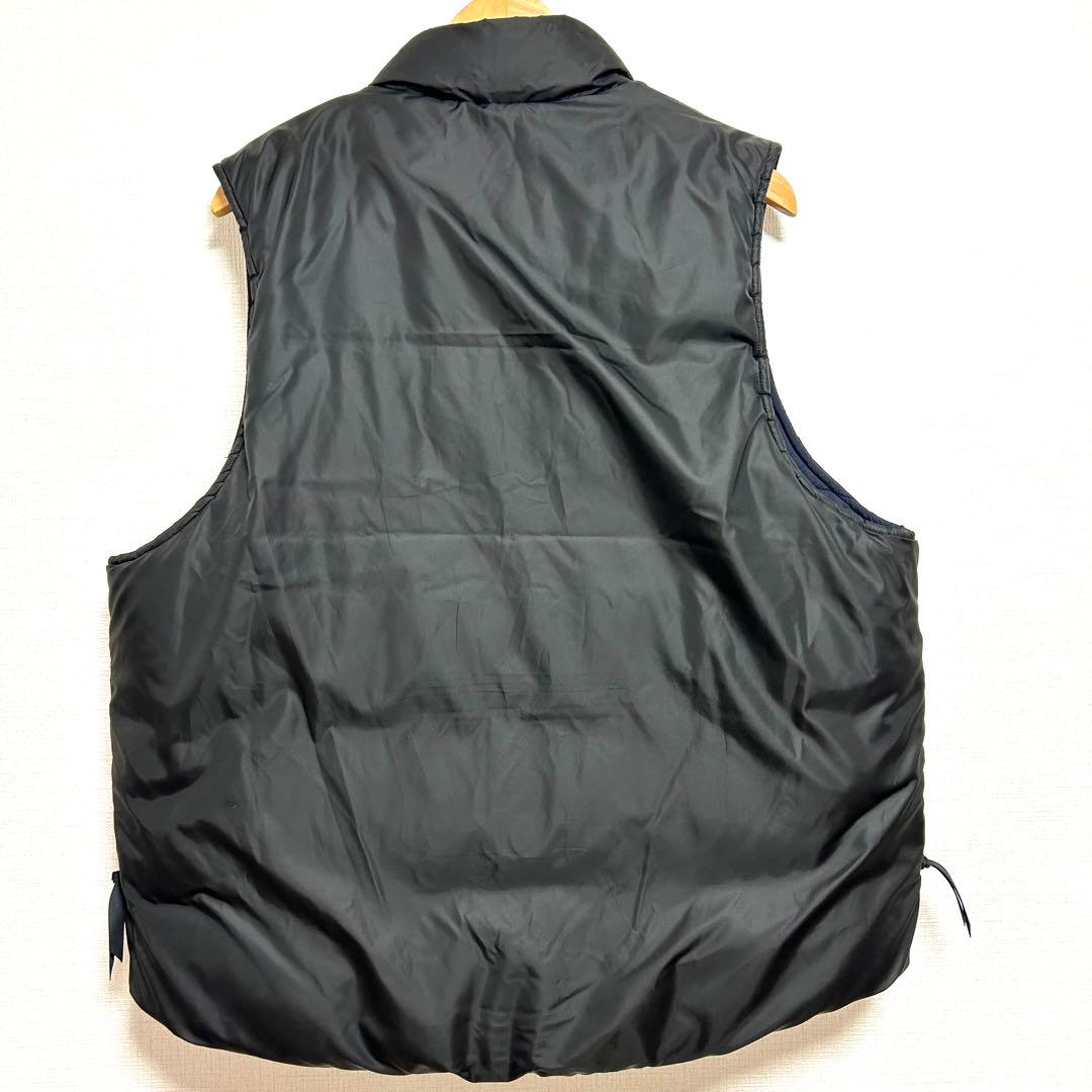 seesee シーシー ダウンベスト リバーシブル 黒 ブラック ネイビー