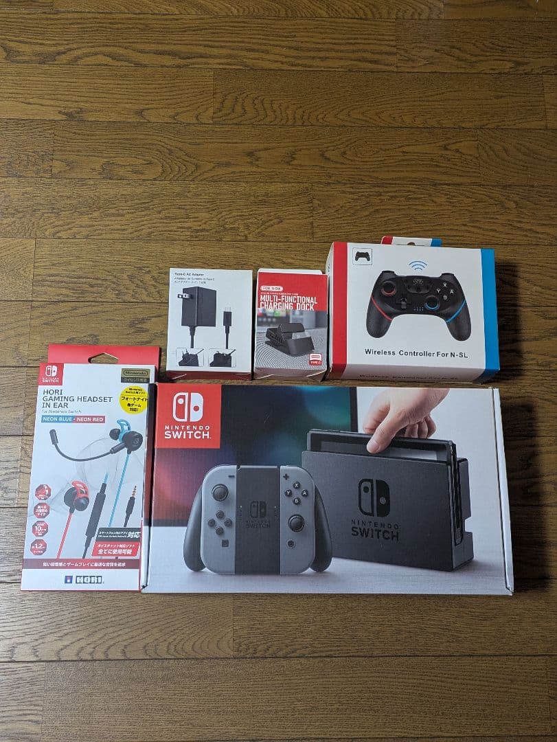 Nintendo Switch 本体 グレー｜周辺機器多数｜2カ所設置OK Nintendo Switch 本体【Joy-Con(L)/(R) グレー】 | 任天堂 | HAD-S