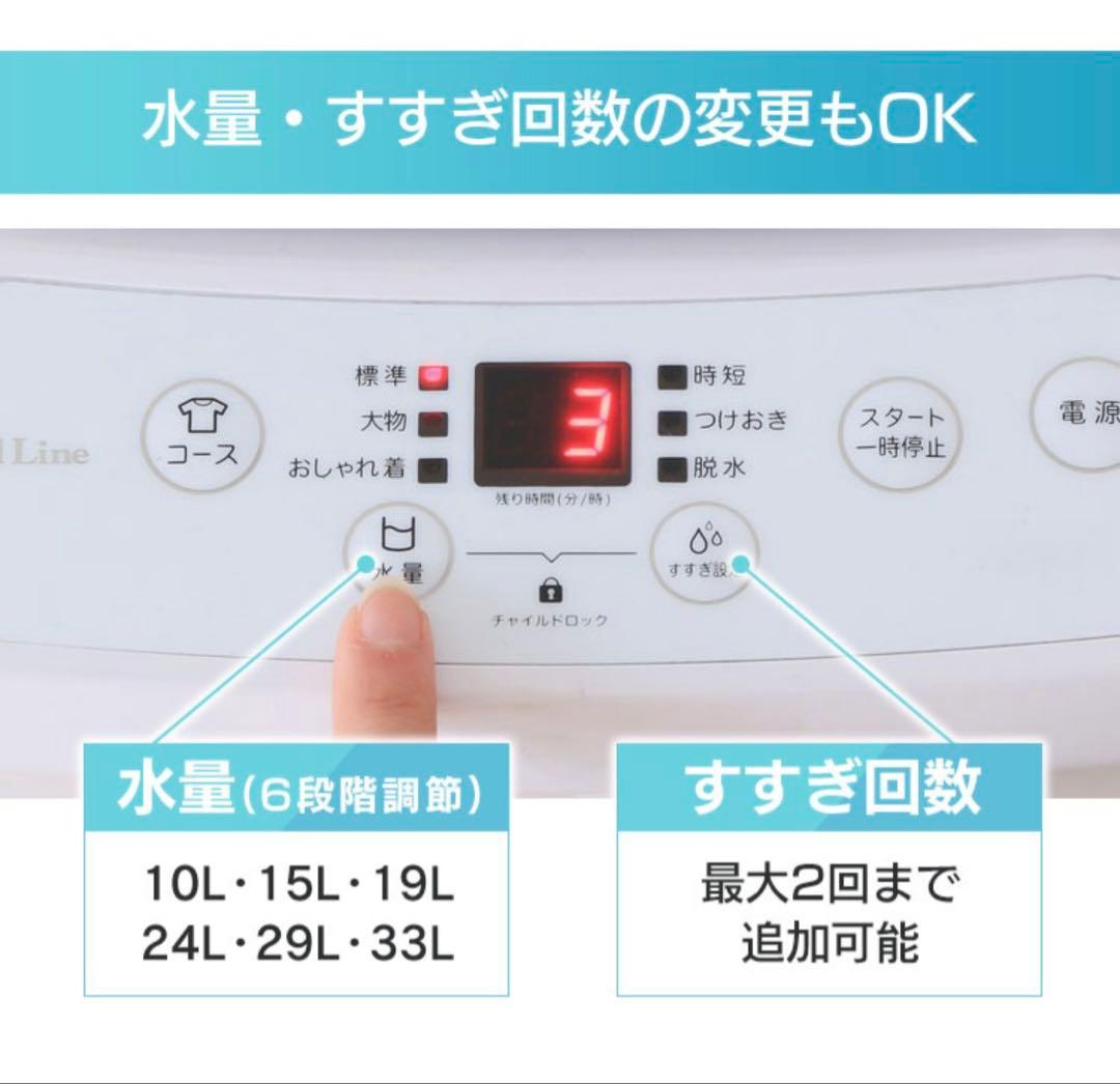 Grand Line 3.8kg 全自動洗濯機 GLW-38W
