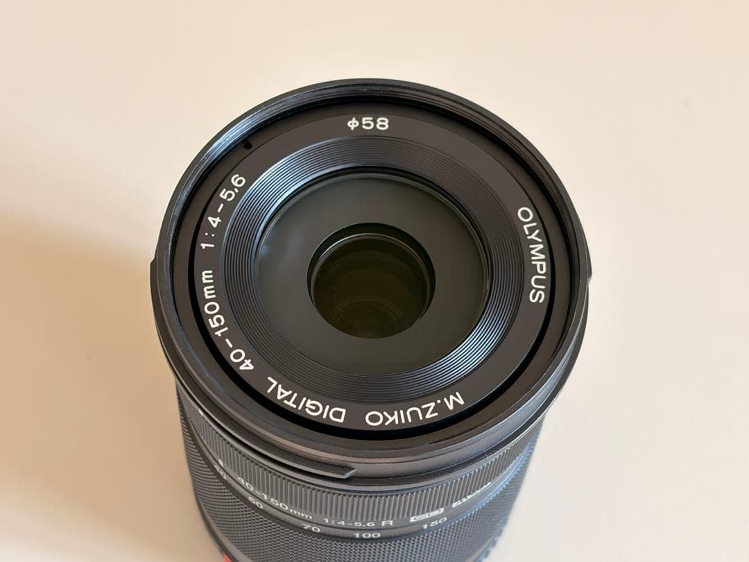 OLYMPUS ED 40-150mm F4.0-5.6 R フィルター付き