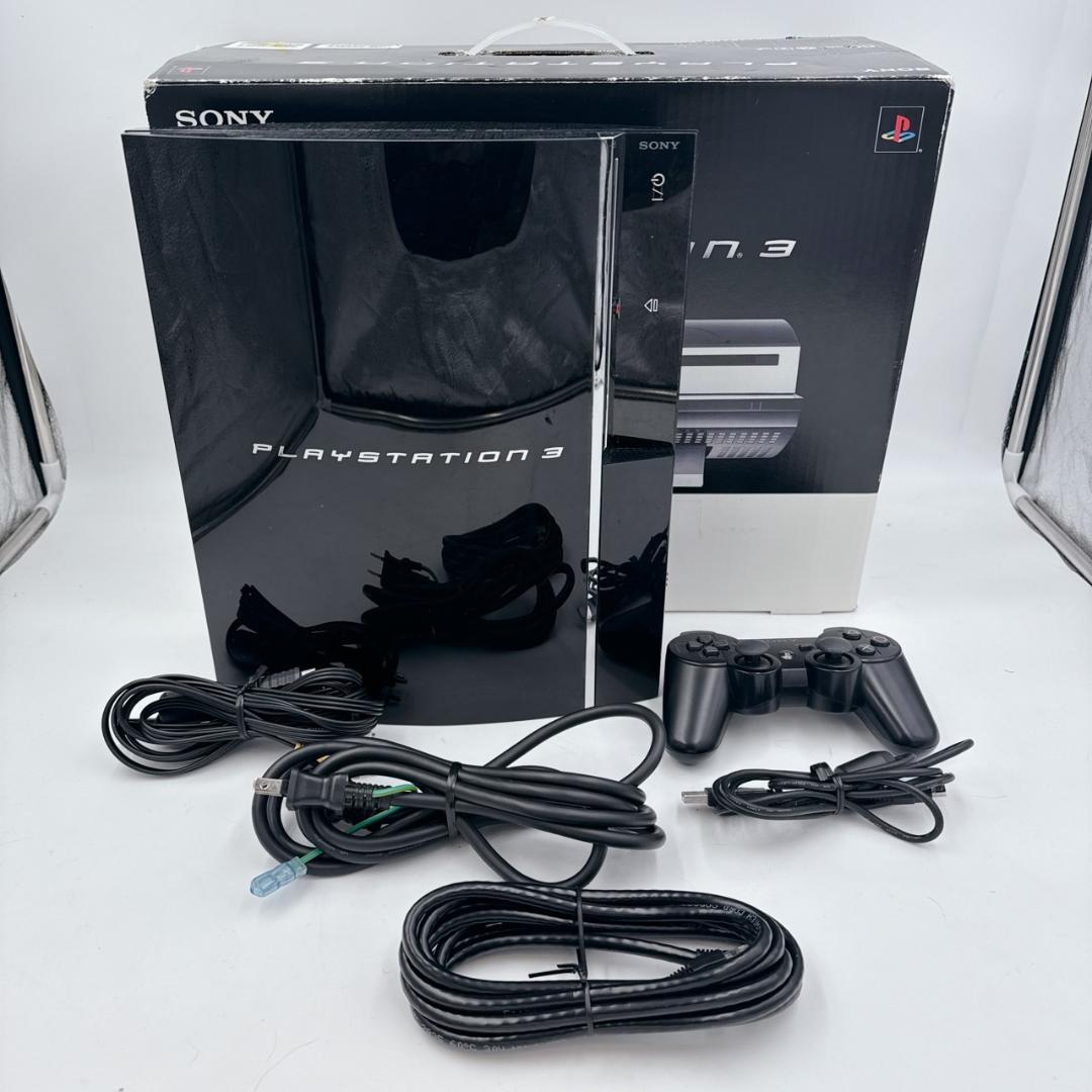 動作確認済】 PS3 初期型 60GB CECHA00 付属品付き - メルカリ