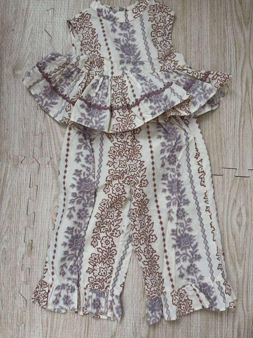 apolina セットアップ Apolina EMELINE SHORT SET - BLUE-LILAC/LILAC |