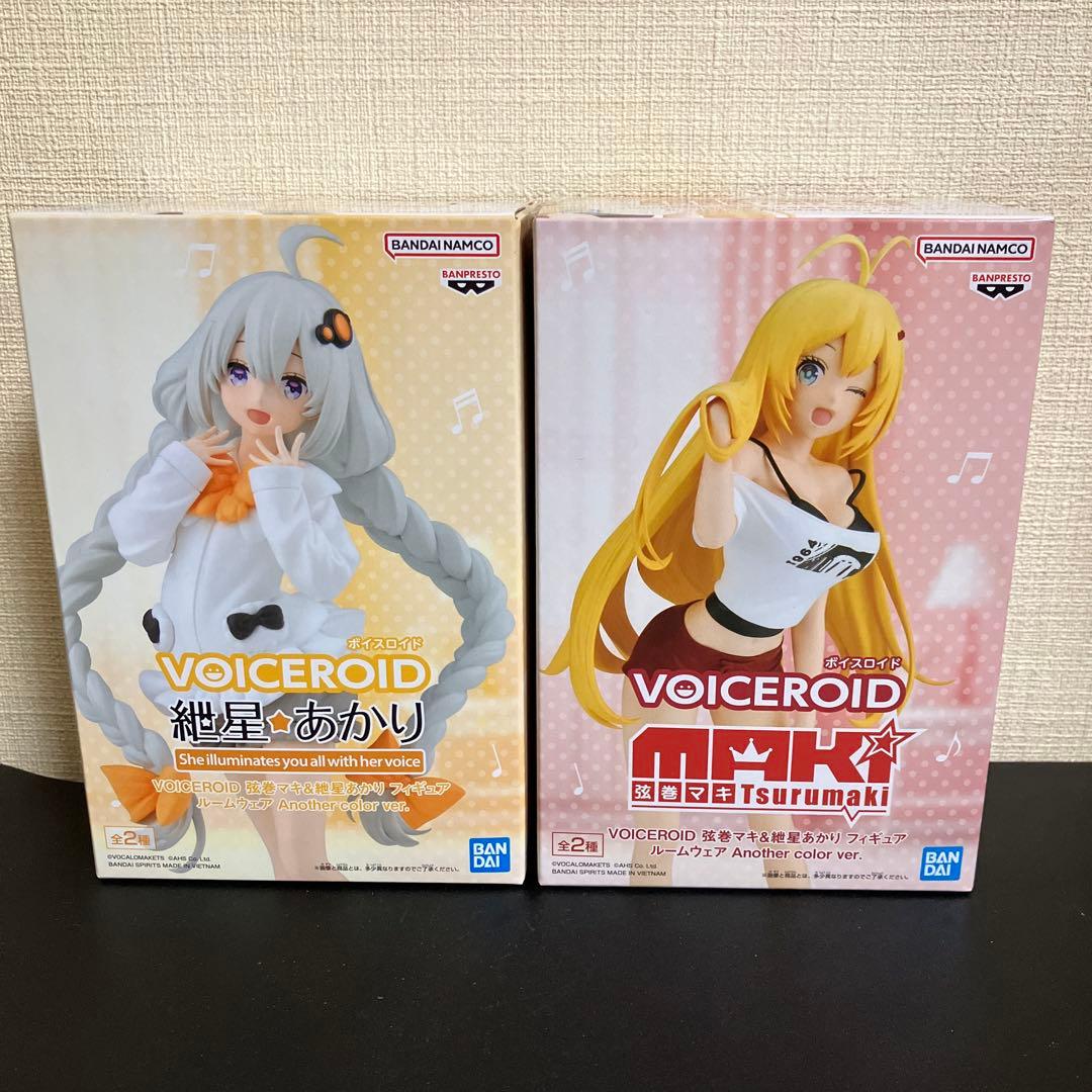 新品未開封 VOICEROID 弦巻マキ＆紲星あかり フィギュア 2種セット