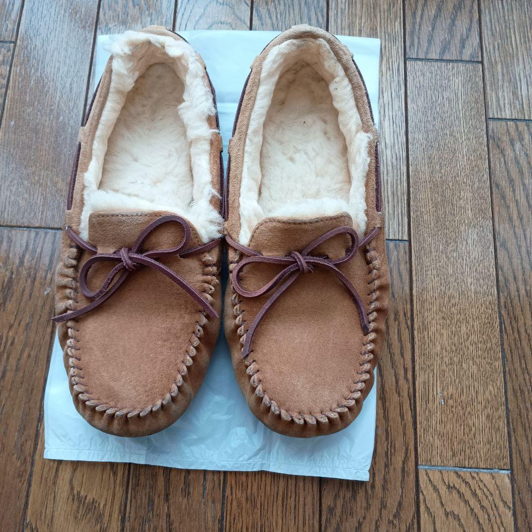UGG ブラウン モカシン - メルカリ