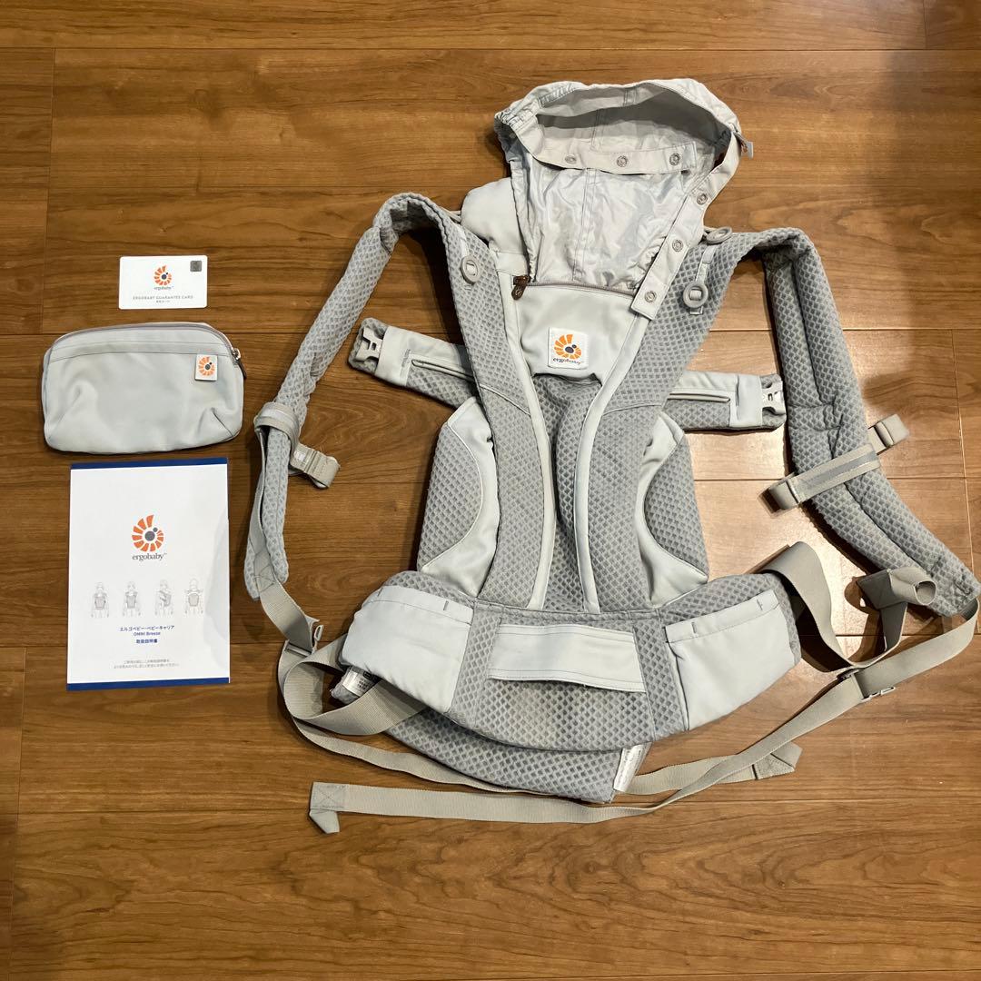 エルゴベビーオムニ ブリーズ パールグレー OMNI Breeze / パールグレー | エルゴベビー オンラインストア