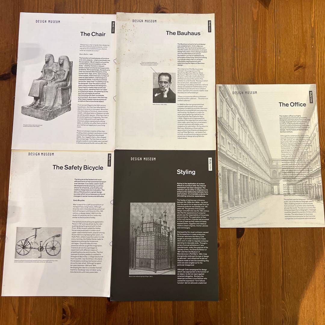 ロンドン　デザインミュージアム study note ロンドン デザインミュージアム study note ロンドンデザイン