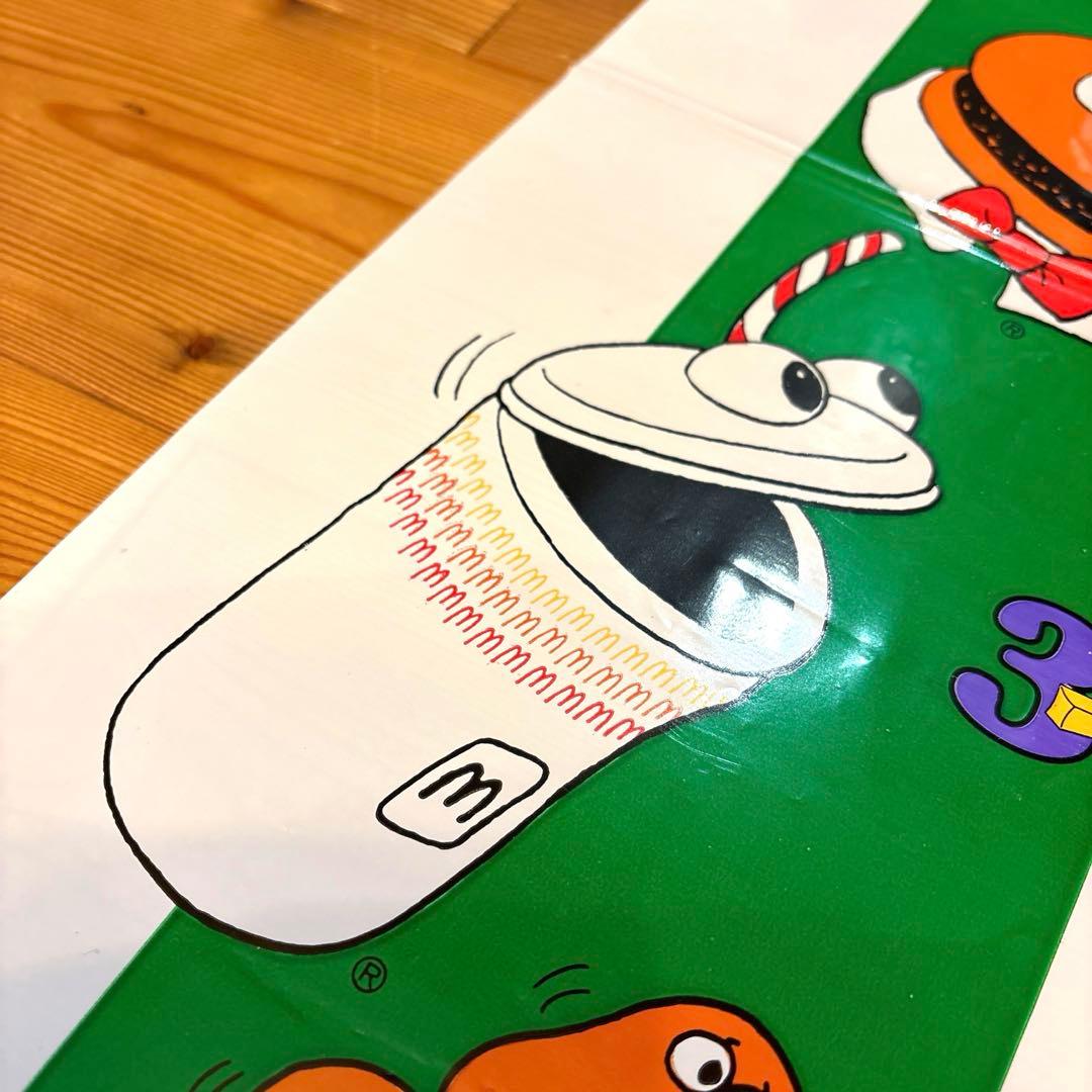 レア！ マクドナルド キャラクター 身長計 ポスター グリマス ハッピー