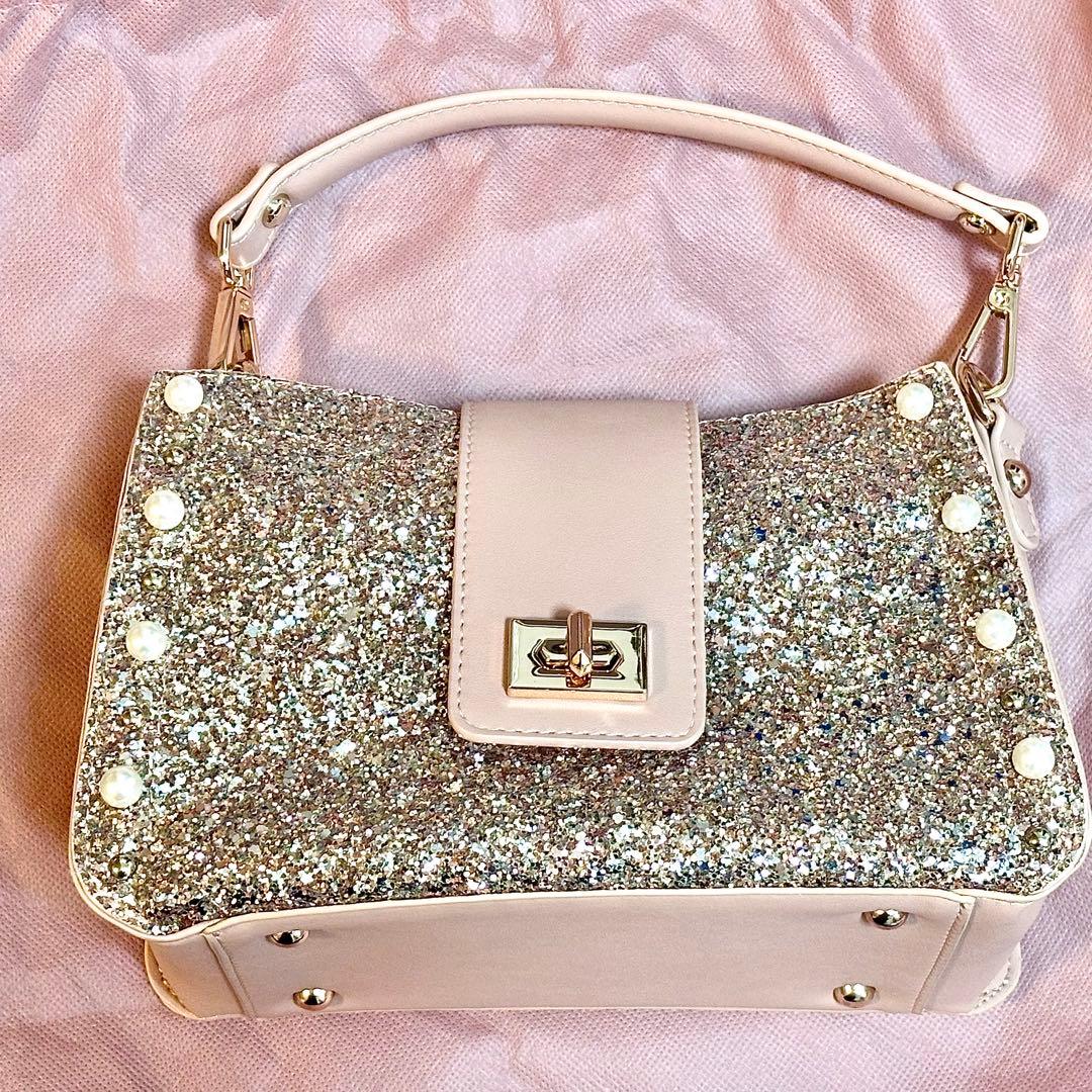 未使用品 ダイアナ キラキラグリッターバッグ - メルカリ