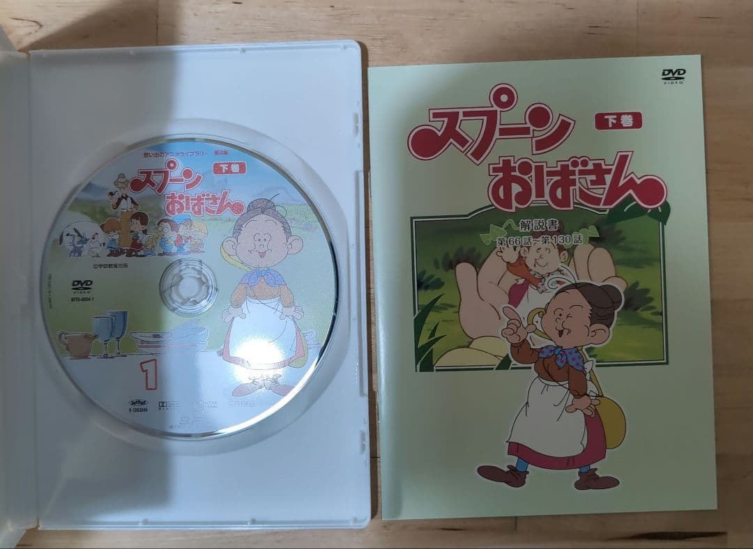 想い出のアニメライブラリー 第4集 スプーンおばさん DVD-BOX デジタル…