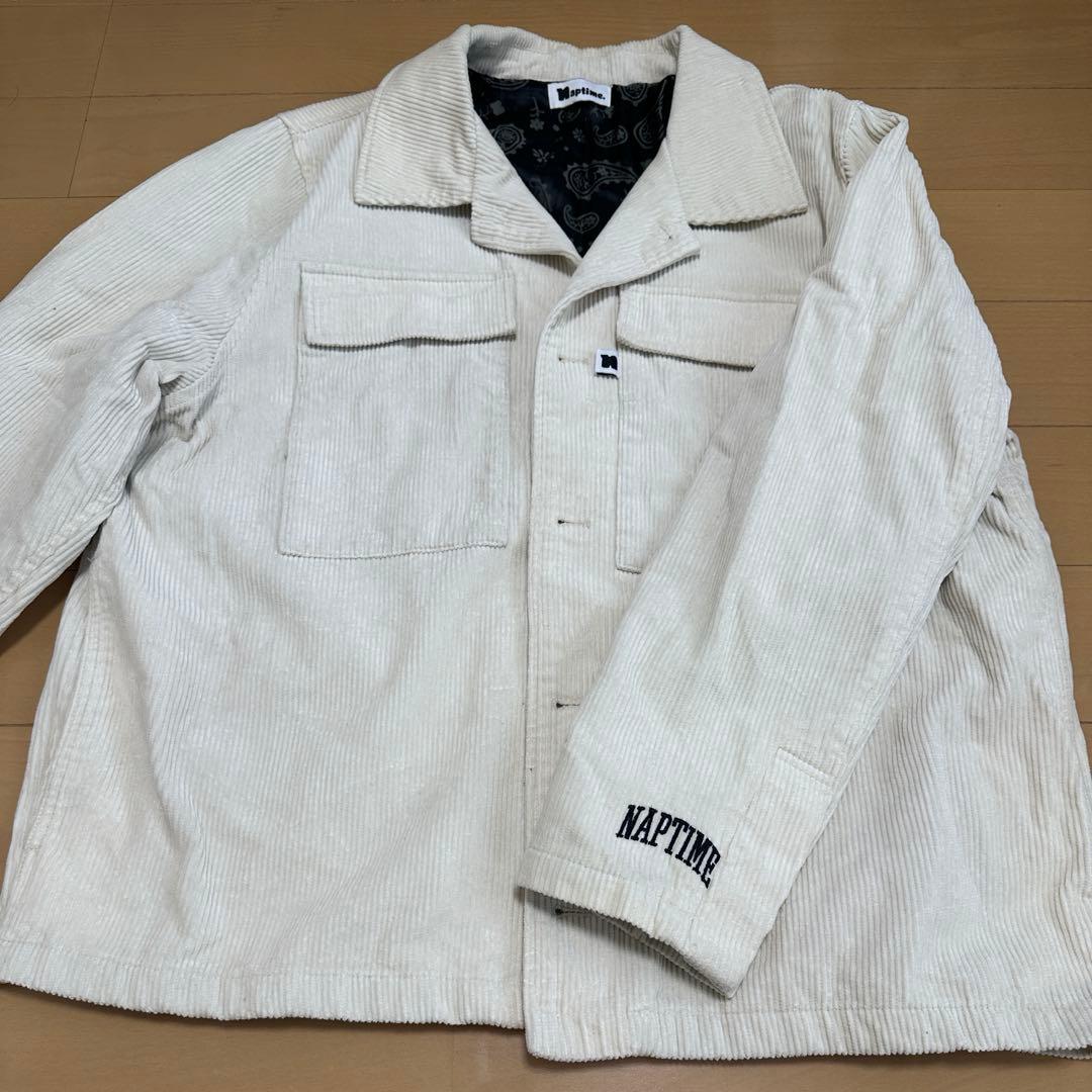 ナップタイムnaptime. コーデュロイジャケット5月末で出品停止