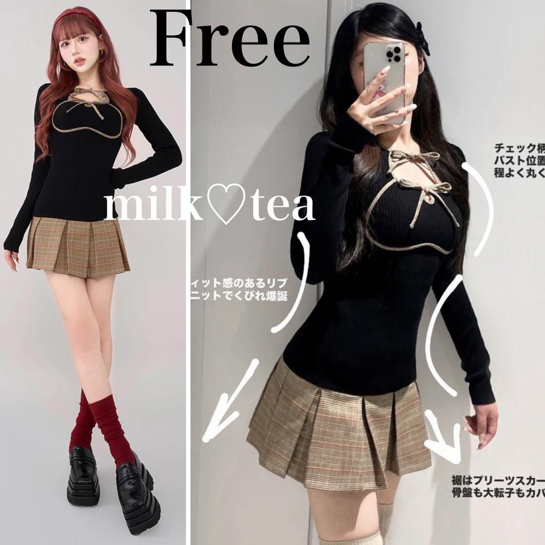 新品タグ付 ダーリッチ ポイントチェックニットミニワンピース フリー ブラック ポイントチェックニットミニワンピース – Darich (ダーリッチ)