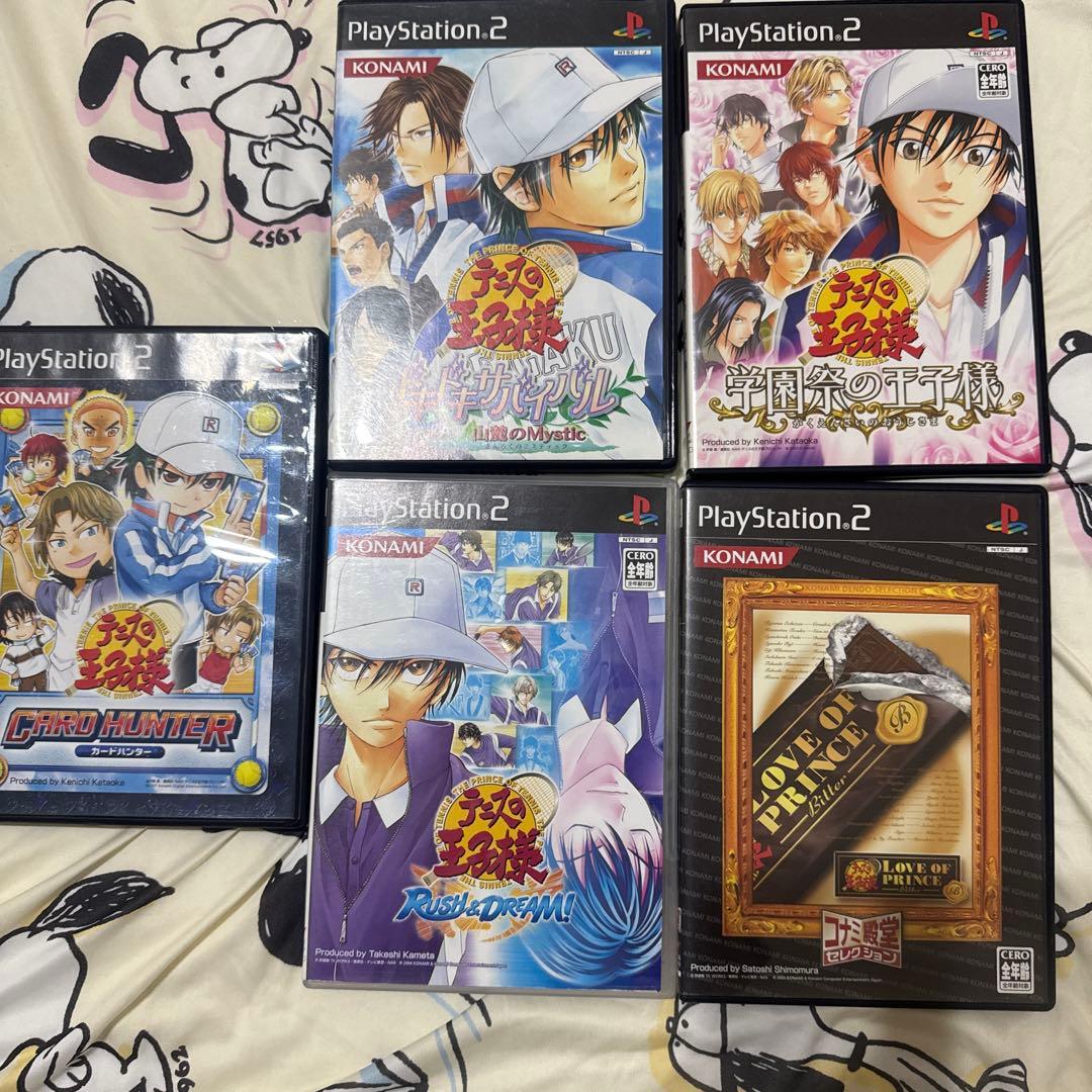 テニスの王子様 ゲームソフト まとめ売り DS PS2 8本セット