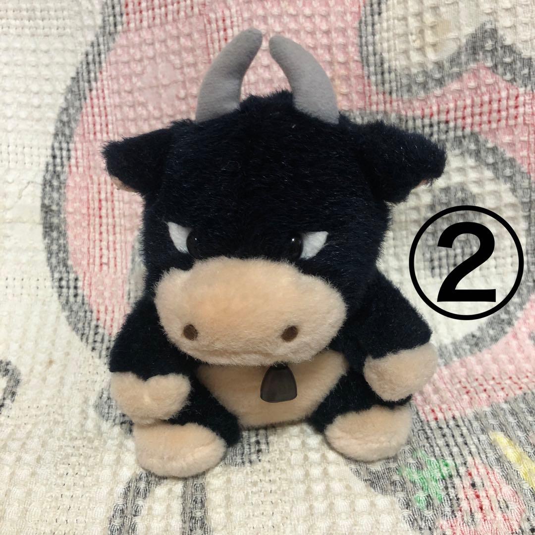 レトロ ヒロクンハウス ウシ ぬいぐるみ 4コセット 中古品 - メルカリ