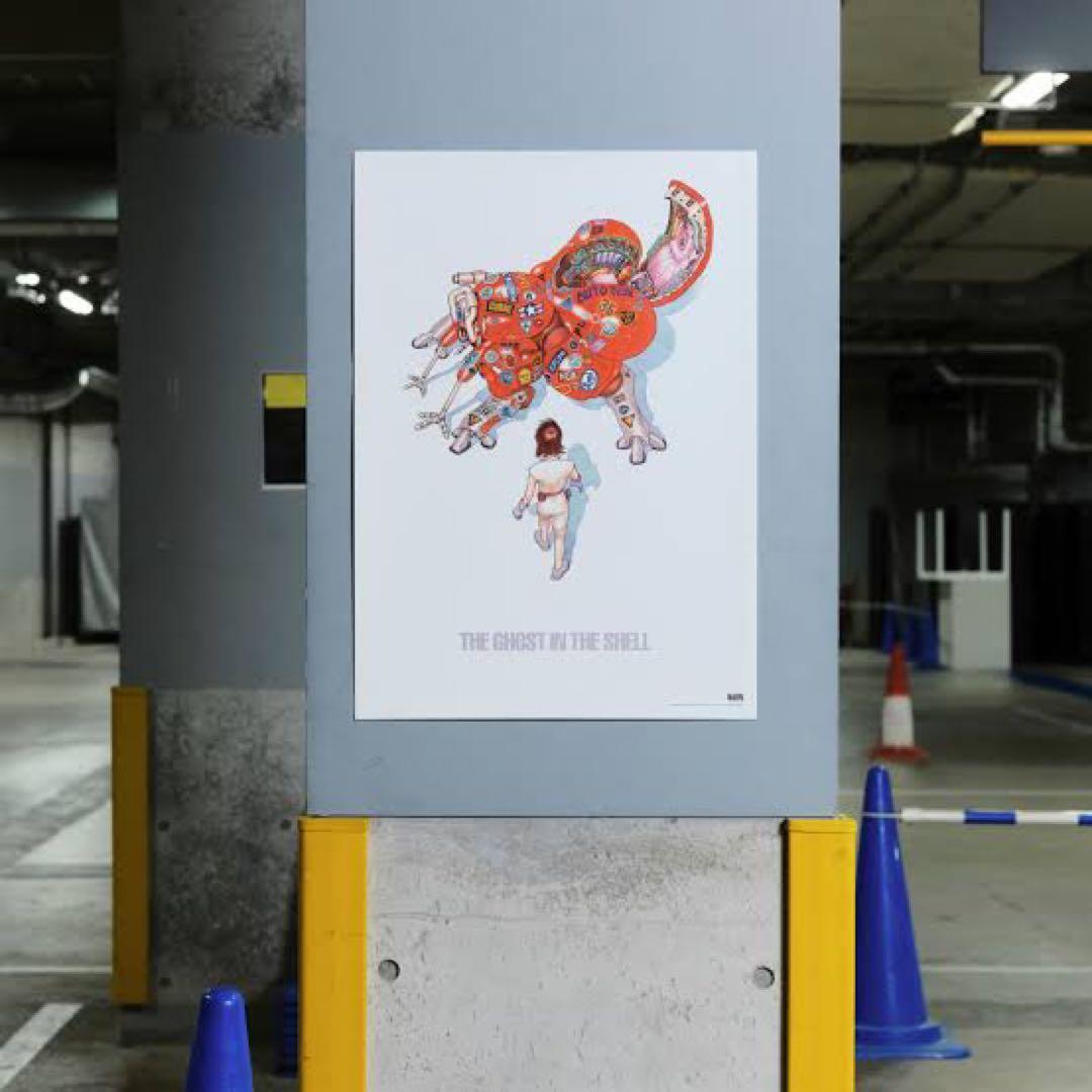 士郎正宗の世界展「大友克洋×攻殻機動隊」ポスター② - メルカリ