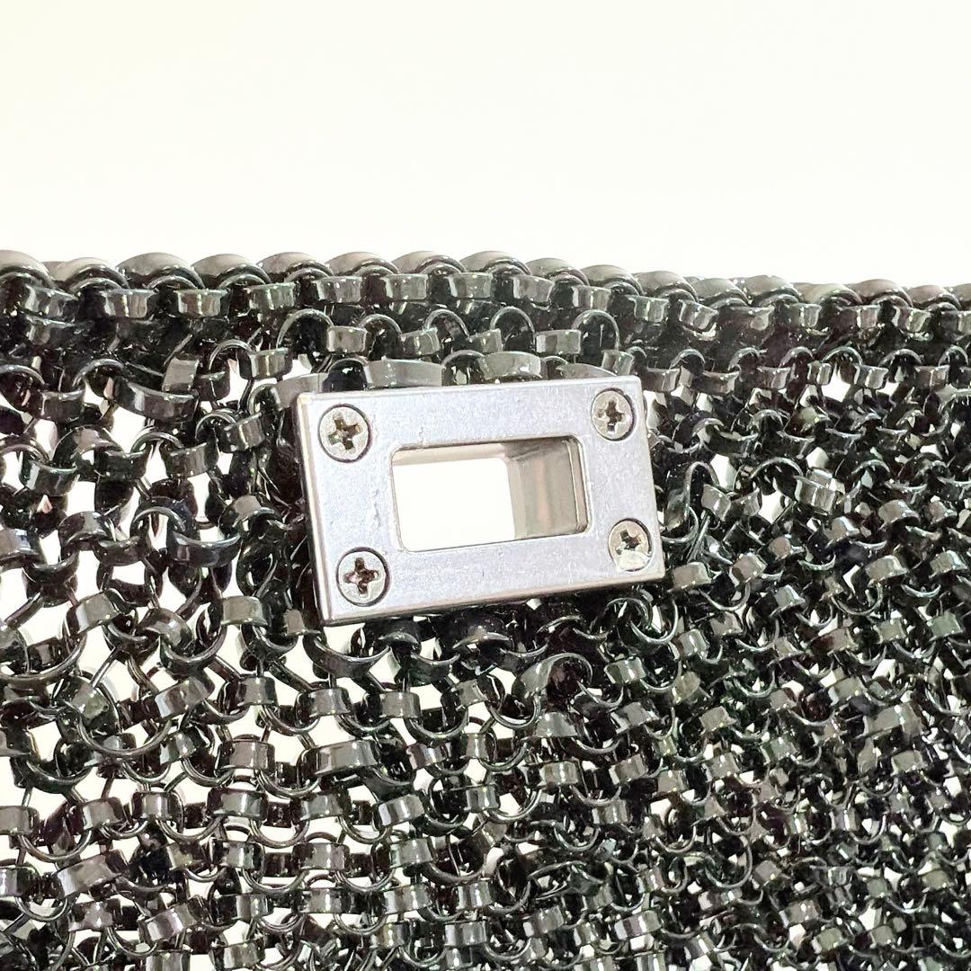 現行品 アンテプリマ ルッケット II ミディアム 横長 エナメルブラック