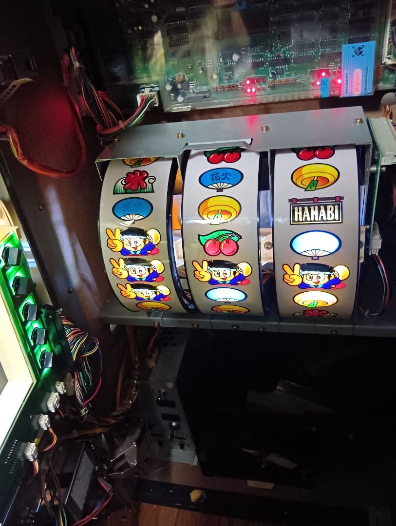 送料無料！ハナビ実機不要機付　難あり　4号機