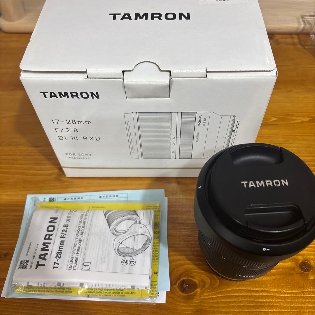 TAMRON 17-28mm F/2.8 Di III RXD レンズガード付き Tamron 17-28mm f/2.8 Di III RXD Lens for Sony E AFA046S-700 B&H