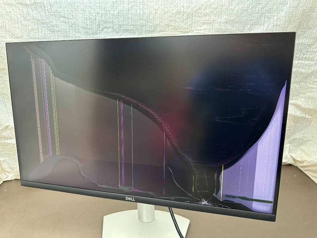 部品取り】DELL コレクション デル フラットパネル S2722QC モニターA